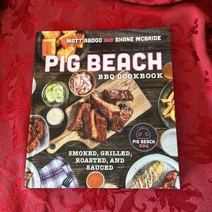 🌵 3/$15 Pig Beach BBQ Cook Recipe Hardcover Book ( see description)